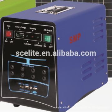 SMP Portable Solar System con cargador de CA